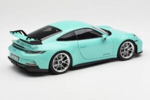 Porsche 911 992 GT3 Mint Zöld Norev 1:18 187316 Fém – 3. kép a 8-ből