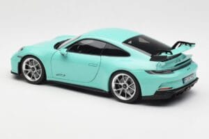 Porsche 911 992 GT3 Mint Zöld Norev 1:18 187316 Fém – 7. kép a 8-ből