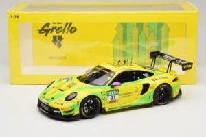 Porsche 911 GT3 R #91 T. Preining Manthey EMA DTM Norisring Winner 2023 Minichamps 1:18 MG-M-911-DTM-n91-23-1802 Fém – 8. kép a 8-ből