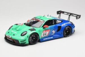 Porsche 911 992 GT3 R Falken #44 D. Eriksson / T. Heinemann 24 Hours of Nurburgring 2023 Minichamps 1:18 113236344 Fém
