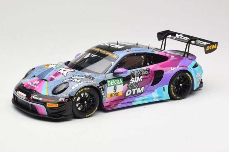 Porsche 911 992 GT3 R Team WRT #9 T. Heinemann DTM 2023 Minichamps 1:18 113236309 Fém