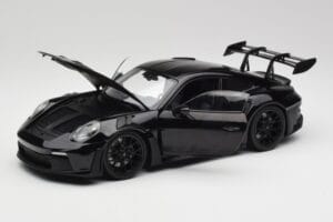 Porsche 911 992 GT3 RS Fekete & Fekete Felnik Concept Minichamps 1:18 911992003 Fém – 2. kép a 8-ből