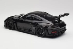 Porsche 911 992 GT3 RS Fekete & Fekete Felnik Concept Minichamps 1:18 911992003 Fém – 7. kép a 8-ből