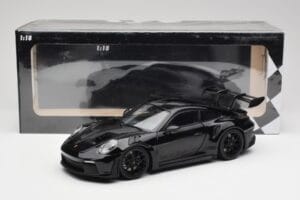Porsche 911 992 GT3 RS Fekete & Fekete Felnik Concept Minichamps 1:18 911992003 Fém – 8. kép a 8-ből