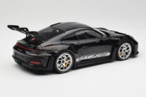 Porsche 911 992 GT3 RS Fekete Ezüst Felnikkel Minichamps 1:18 155062231 Fém – 2. kép a 6-ből