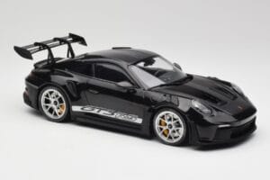 Porsche 911 992 GT3 RS Fekete Ezüst Felnikkel Minichamps 1:18 155062231 Fém – 4. kép a 6-ből