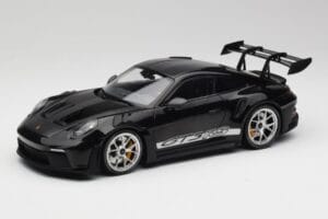 Porsche 911 992 GT3 RS Fekete Ezüst Felnikkel Minichamps 1:18 155062231 Fém