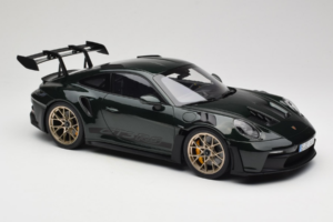 Porsche 911 992 GT3 RS Jet Green Metallic Black Norev 1:12 127532 Fém – 4. kép a 6-ből