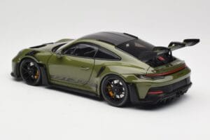Porsche 911 992 GT3 RS Nato Olive & Black Wheels Minichamps 1:18 110062027 Fém – 7. kép a 8-ből
