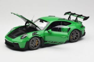 Porsche 911 992 GT3 RS Python Zöld Norev 1:18 WAP0212820RGT3 Fém – 2. kép a 8-ből