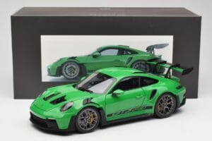 Porsche 911 992 GT3 RS Python Zöld Norev 1:18 WAP0212820RGT3 Fém – 8. kép a 8-ből