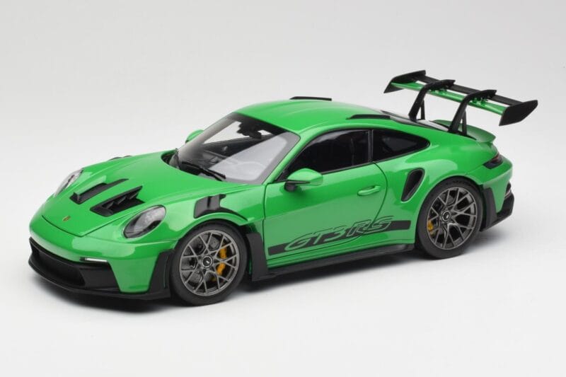 Porsche 911 992 GT3 RS Python Zöld Norev 1:18 WAP0212820RGT3 Fém