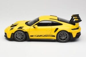 Porsche 911 992 GT3 RS Racing Sárga Norev 1:18 WAP0212810RGT3 Fém – 4. kép a 8-ből