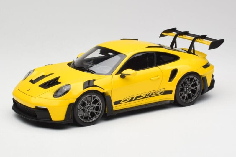 Porsche 911 992 GT3 RS Racing Sárga Norev 1:18 WAP0212810RGT3 Fém