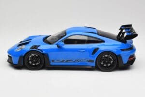 Porsche 911 992 GT3 RS Shark Kék & Fekete Felnik Minichamps 1:18 153062233 Fém – 3. kép a 6-ből