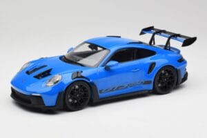 Porsche 911 992 GT3 RS Shark Kék & Fekete Felnik Minichamps 1:18 153062233 Fém