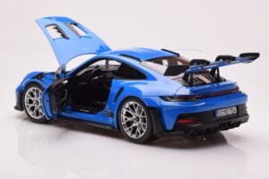 Porsche 911 992 GT3 RS Sharkblue Norev 1:18 187358 Fém – 5. kép a 8-ből