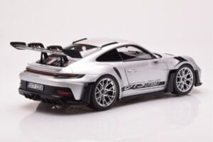 Porsche 911 992 GT3 RS Ezüst Metál Norev 1:18 187357 Fém – 3. kép a 8-ből