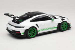 Porsche 911 992 GT3 RS Tribute to Carrera RS White Python Green Norev 1:18 187372 Fém – 3. kép a 8-ből
