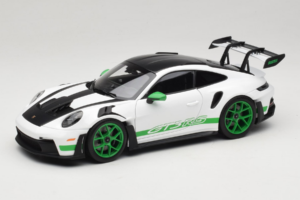 Porsche 911 992 GT3 RS Tribute to Carrera RS White Python Green Norev 1:18 187372 Fém