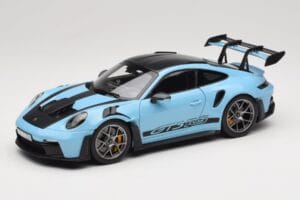 Porsche 911 992 GT3 RS Weissach Pack Gulf Blue Norev 1:18 187367 Fém