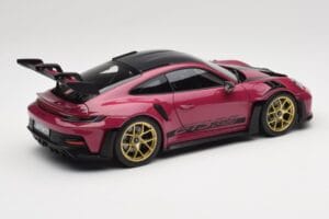 Porsche 911 992 GT3 RS Weissach Package Ruby Star Norev 1:18 187370 Fém – 3. kép a 8-ből
