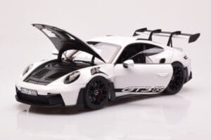 Porsche 911 992 GT3 RS Fehér Norev 1:18 187361 Fém – 2. kép a 8-ből