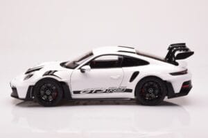 Porsche 911 992 GT3 RS Fehér Norev 1:18 187361 Fém – 4. kép a 8-ből