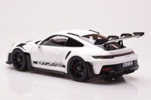 Porsche 911 992 GT3 RS Fehér Norev 1:18 187361 Fém – 7. kép a 8-ből
