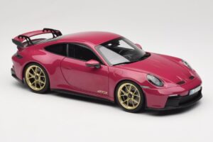 Porsche 911 992 GT3 Ruby Star Neo Norev 1:18 187381 Fém – 6. kép a 8-ből