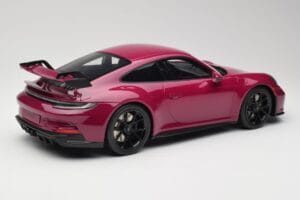 Porsche 911 992 GT3 Ruby Star Neo Red GT Spirit 1:12 GT536 Gyanta – 2. kép a 6-ből