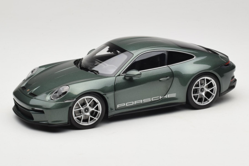 Porsche 911 992 S/T Malachite Green Metallic Norev 1:18 187472 Fém