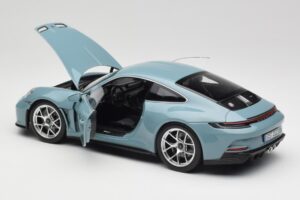 Porsche 911 992 S/T Meissen Blue Norev 1:18 187470 Fém – 5. kép a 8-ből