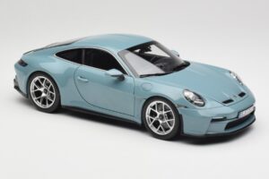 Porsche 911 992 S/T Meissen Blue Norev 1:18 187470 Fém – 6. kép a 8-ből