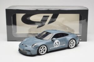 Porsche 911 992 ST Gentian Blue Metallic GT Spirit 1:18 GT491 Gyanta – 6. kép a 6-ből