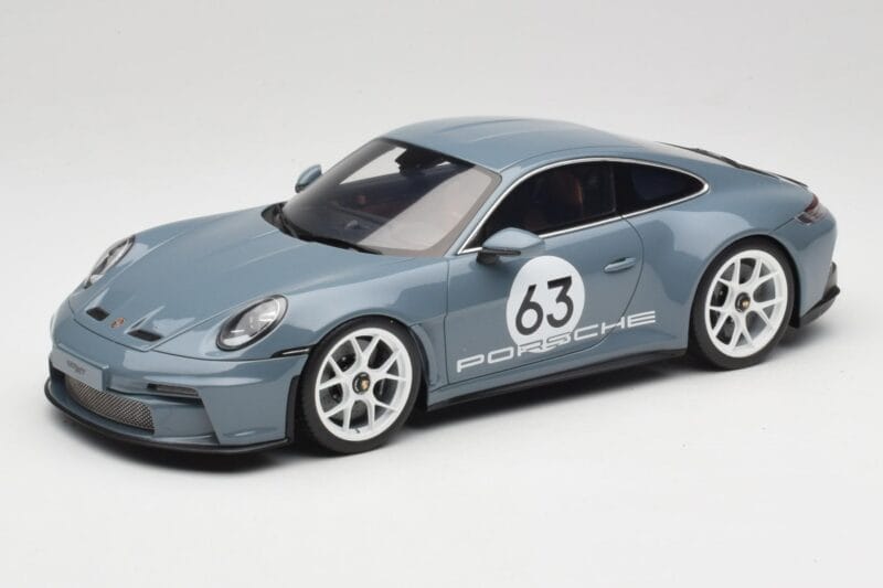 Porsche 911 992 ST Gentian Blue Metallic GT Spirit 1:18 GT491 Gyanta