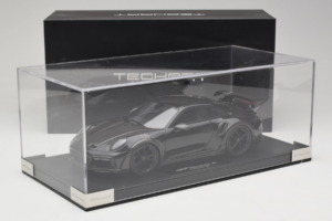 Porsche 911 992 TechArt GTstreet R Fekete Fekete Felnikkel TechArt 1:18 REMC012 Gyanta – 6. kép a 6-ből
