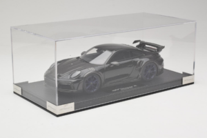 Porsche 911 992 TechArt GTstreet R Fekete Kék Felnikkel TechArt 1:18 REMC009 Gyanta – 2. kép a 6-ből