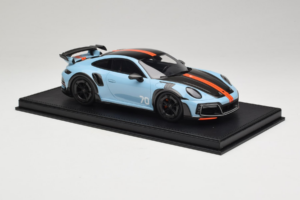 Porsche 911 992 TechArt GTstreet R Gulf Blue TechArt 1:18 REMC010 Gyanta – 4. kép a 6-ből