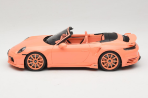 Porsche 911 992 Turbo S Cabriolet Brabus 900 Peetch GT Spirit 1:18 GT564 Gyanta – 3. kép a 6-ből
