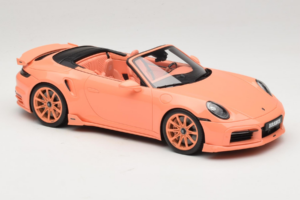 Porsche 911 992 Turbo S Cabriolet Brabus 900 Peetch GT Spirit 1:18 GT564 Gyanta – 4. kép a 6-ből