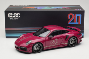 Porsche 911 992 Turbo S Coupe Sport Design Piros Minichamps 1:18 113069075 Fém – 8. kép a 8-ből