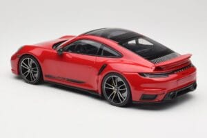 Porsche 911 992 Turbo S Piros Minichamps 1:18 155069070 Fém – 5. kép a 6-ből