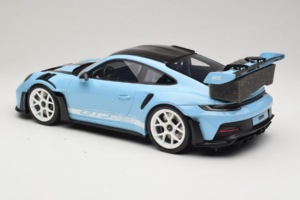 Porsche 911 992.1 GT3 RS Gulf Blue GT Spirit 1:12 GT497 Gyanta – 5. kép a 6-ből