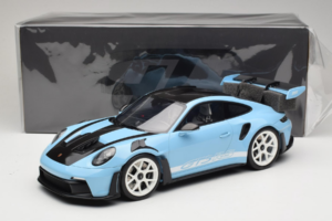 Porsche 911 992.1 GT3 RS Gulf Blue GT Spirit 1:12 GT497 Gyanta – 6. kép a 6-ből