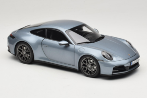 Porsche 911 992.2 Carrera Polar Silver Metallic Norev 1:18 187170 Fém – 6. kép a 8-ből