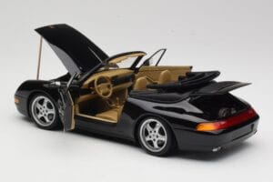 Porsche 911 993 Kabrió Fekete UT Models 1:18 27806-U1 Fém – 5. kép a 8-ből