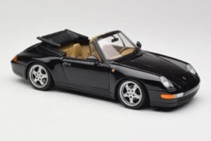 Porsche 911 993 Kabrió Fekete UT Models 1:18 27806-U1 Fém – 6. kép a 8-ből