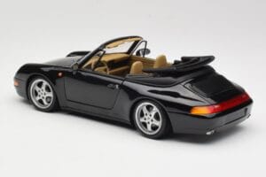 Porsche 911 993 Kabrió Fekete UT Models 1:18 27806-U1 Fém – 7. kép a 8-ből