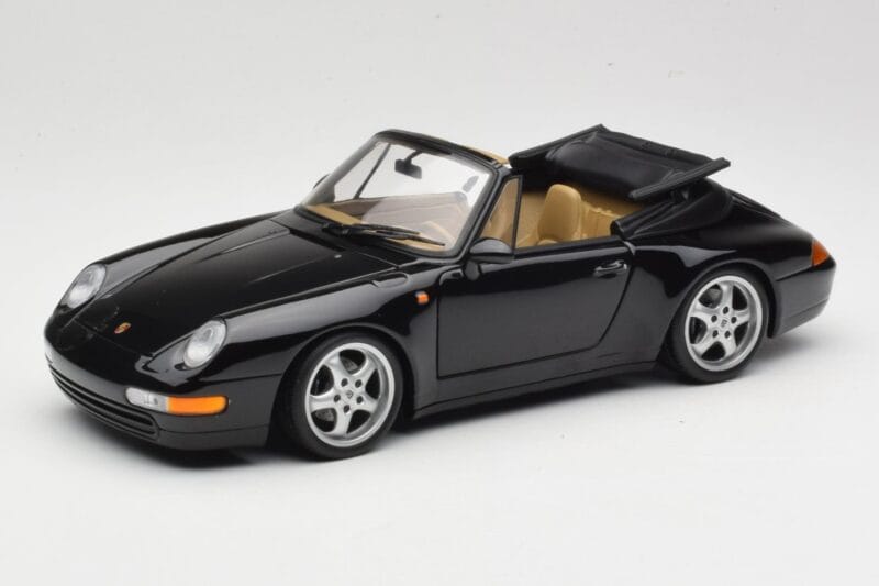 Porsche 911 993 Kabrió Fekete UT Models 1:18 27806-U1 Fém